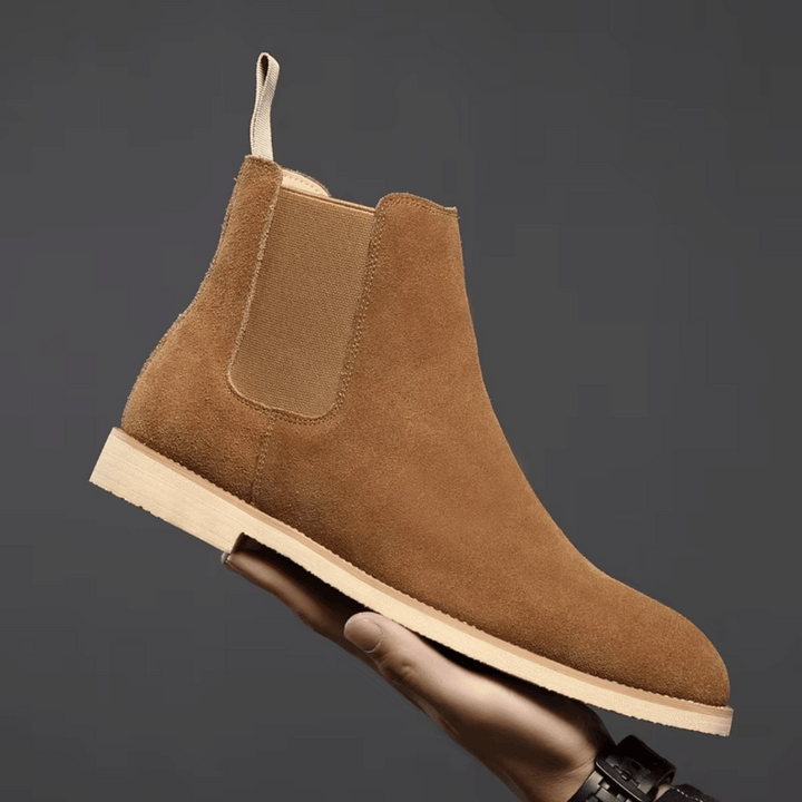 Nikolaj | Herre Chelsea Ankle Boots I Elegant Suede Design