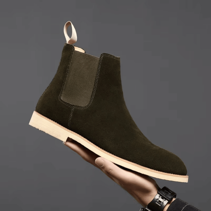 Nikolaj | Herre Chelsea Ankle Boots I Elegant Suede Design