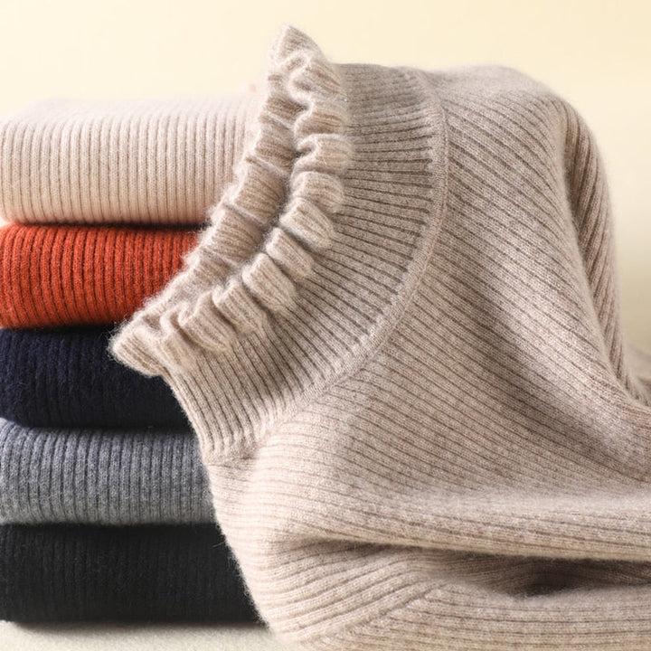 Soft cashmere turtleneck from Sanura - Luxury and Comfort in One!