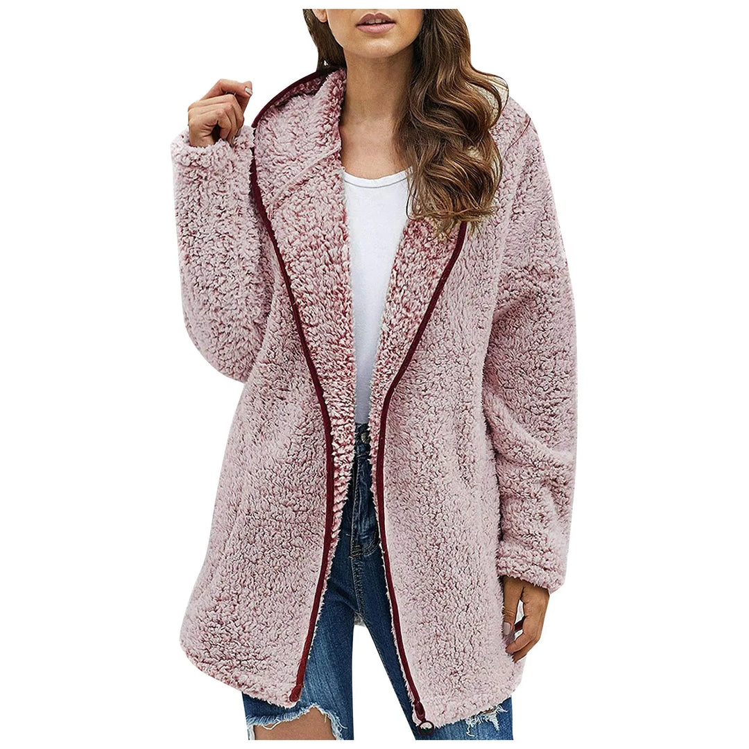 Victoria | Elegant Teddy Jakke Med Revers