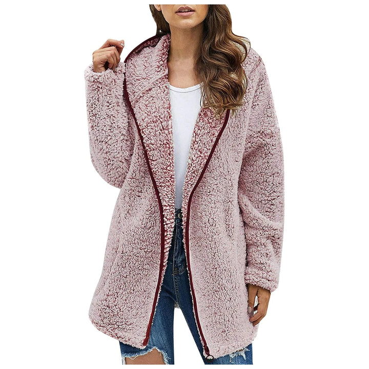 Victoria | Elegant Teddy Jakke Med Revers
