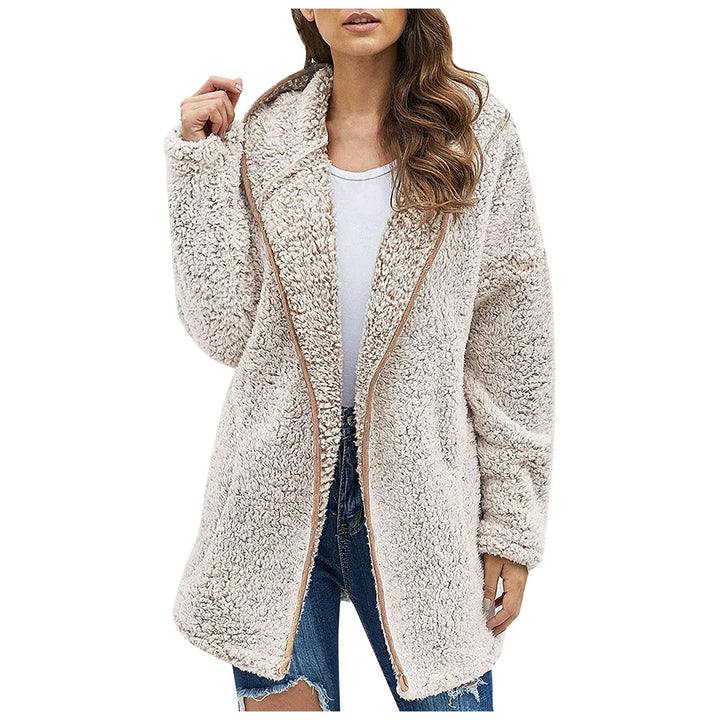 Victoria | Elegant Teddy Jakke Med Revers