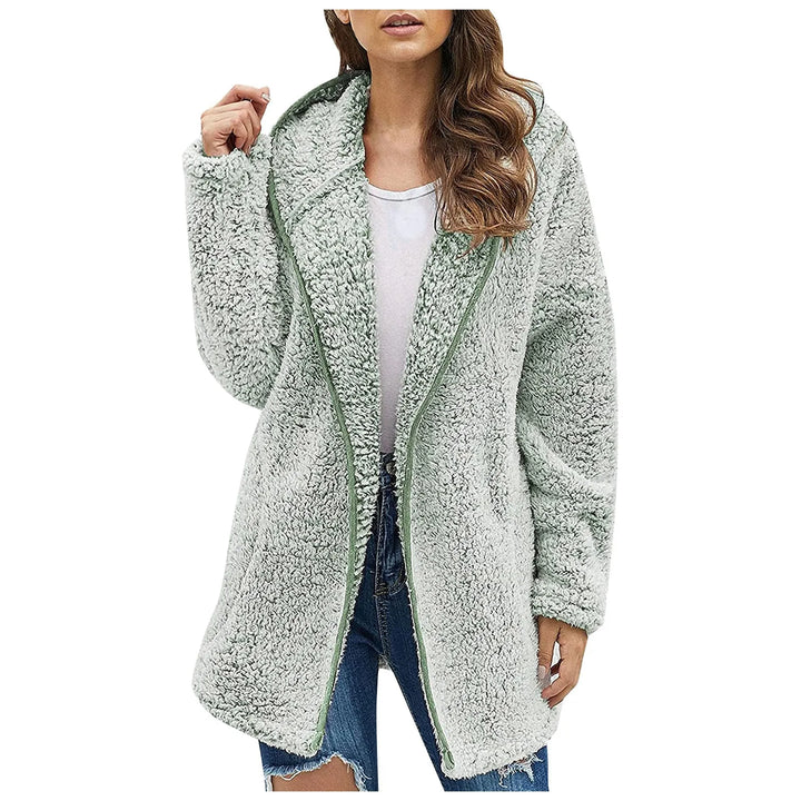 Victoria | Elegant Teddy Jakke Med Revers