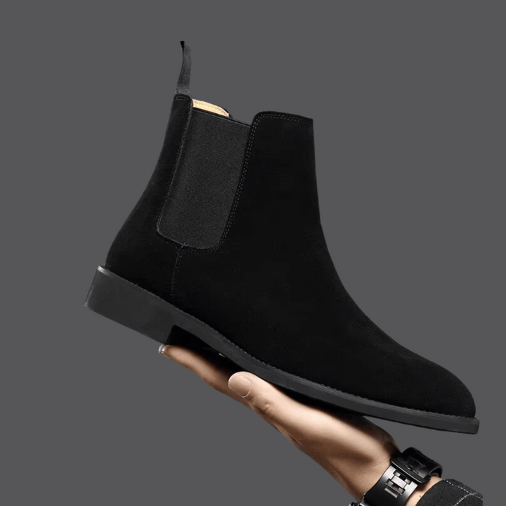 Nikolaj | Herre Chelsea Ankle Boots I Elegant Suede Design