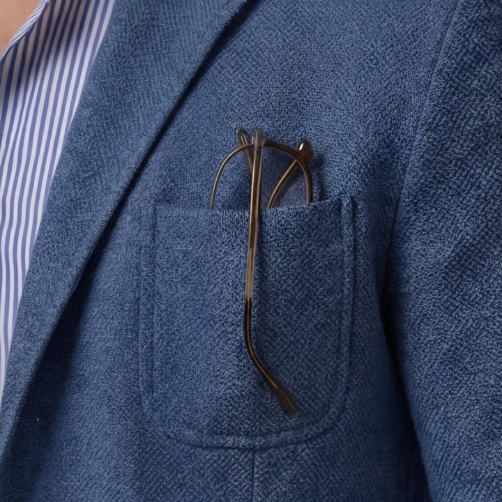 Viktor | Elegant Blazer Med Revers Og Brystlomme