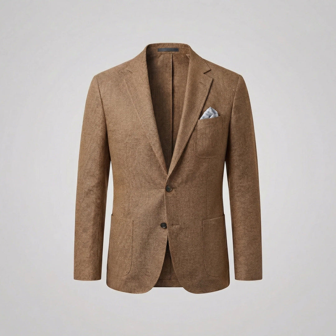 Viktor | Elegant Blazer Med Revers Og Brystlomme