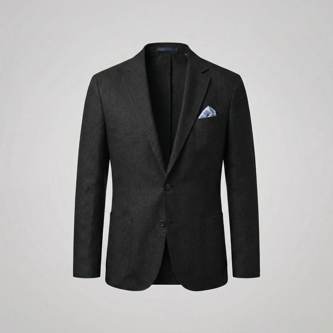 Viktor | Elegant Blazer Med Revers Og Brystlomme
