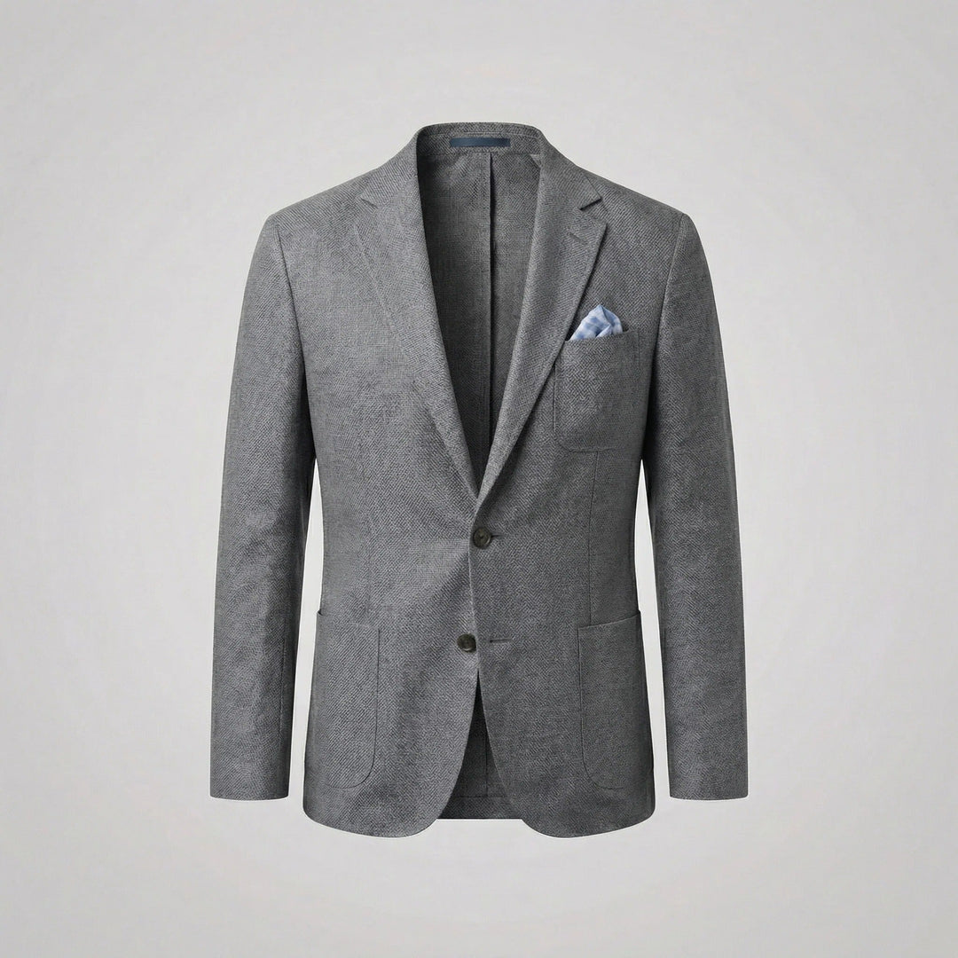 Viktor | Elegant Blazer Med Revers Og Brystlomme