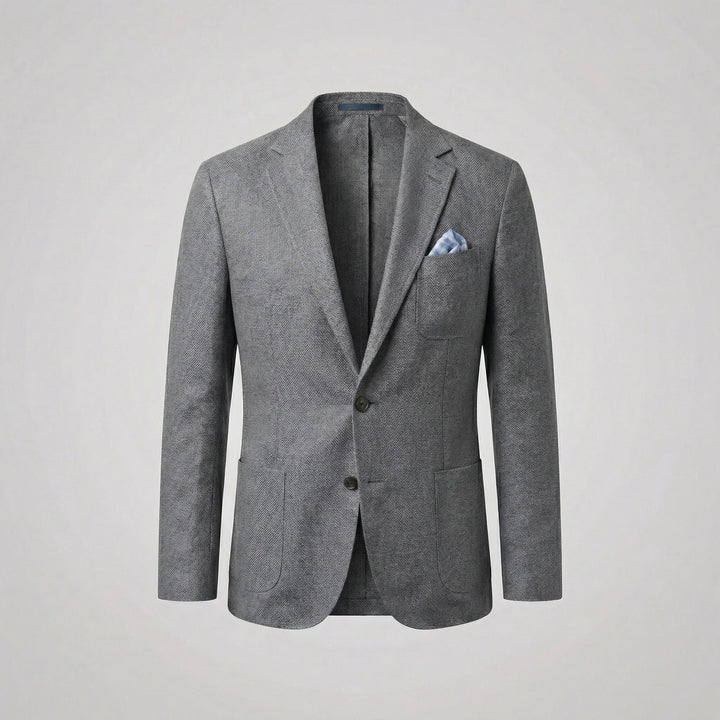 Viktor | Elegant Blazer Med Revers Og Brystlomme