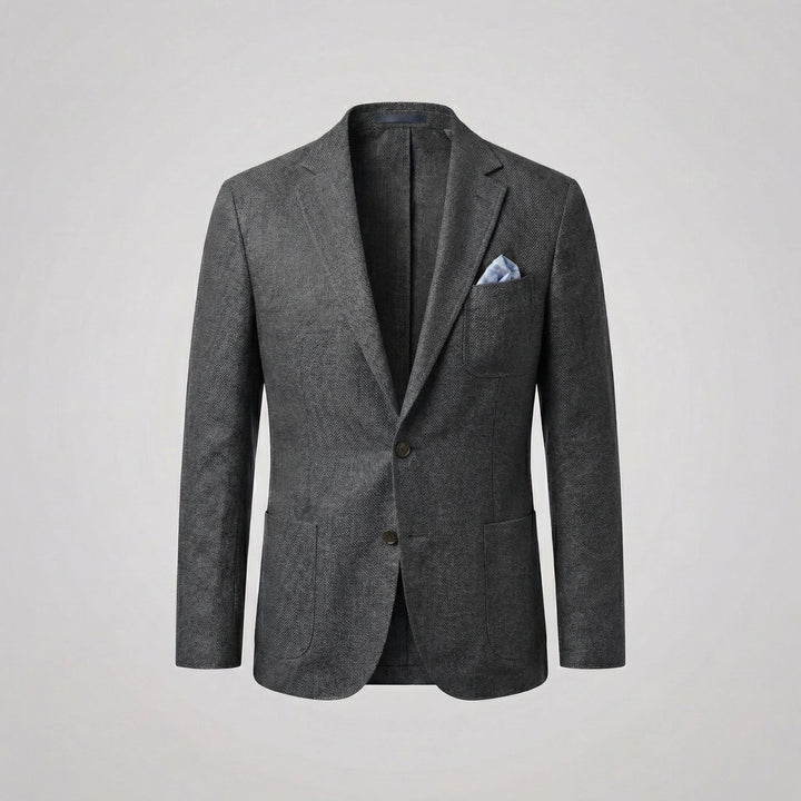 Viktor | Elegant Blazer Med Revers Og Brystlomme