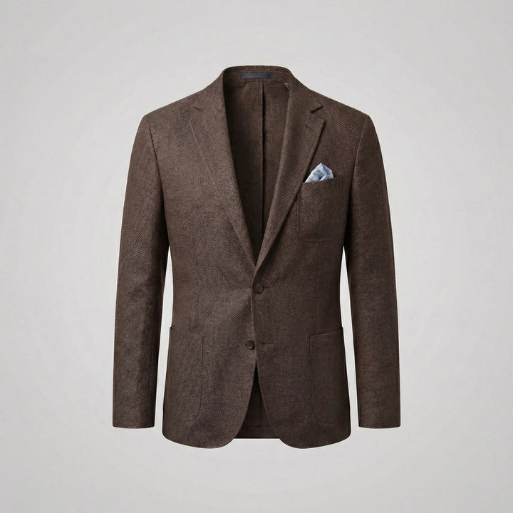 Viktor | Elegant Blazer Med Revers Og Brystlomme