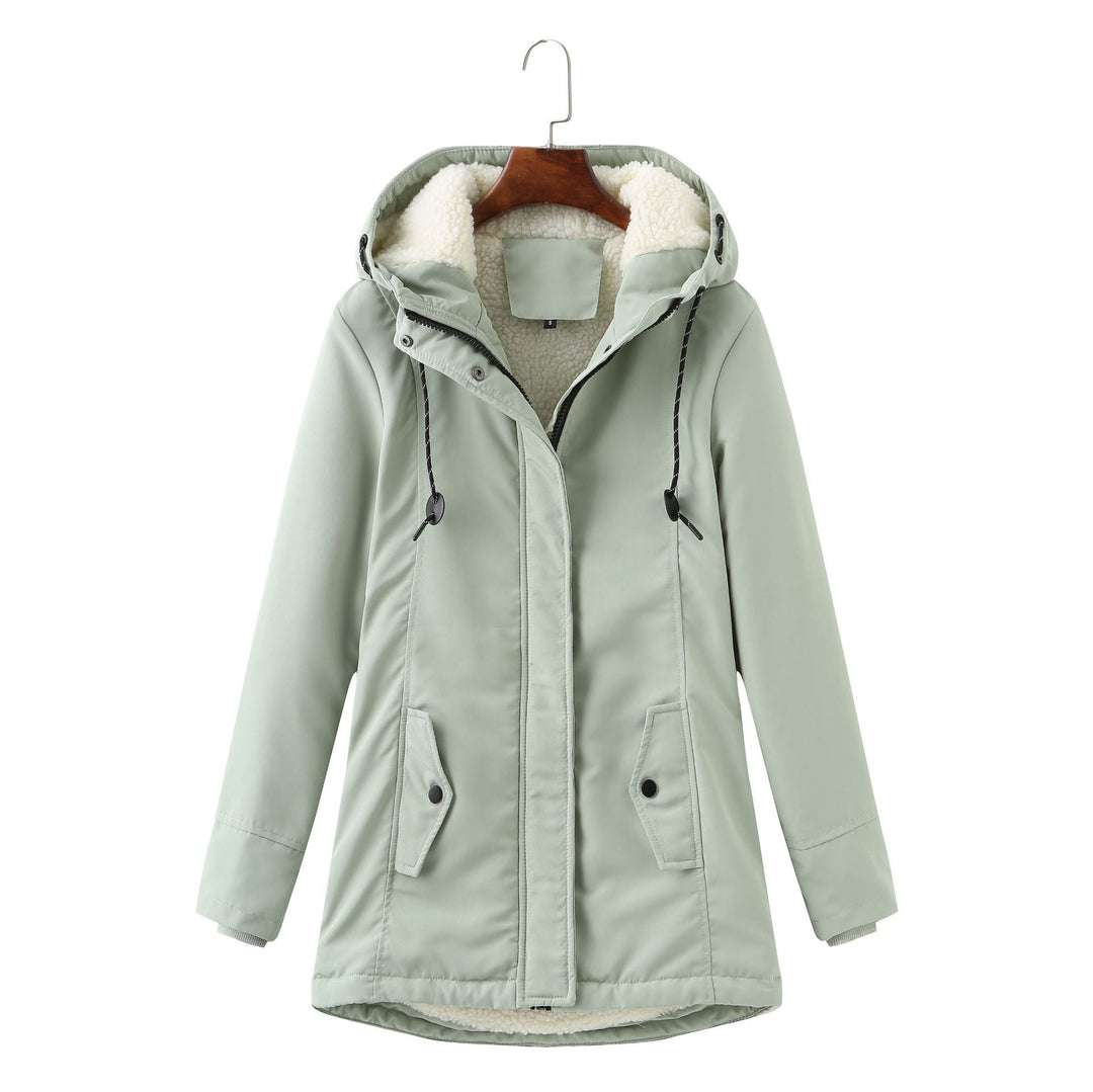 Alma | Klassisk Foret Parka Med Hætte
