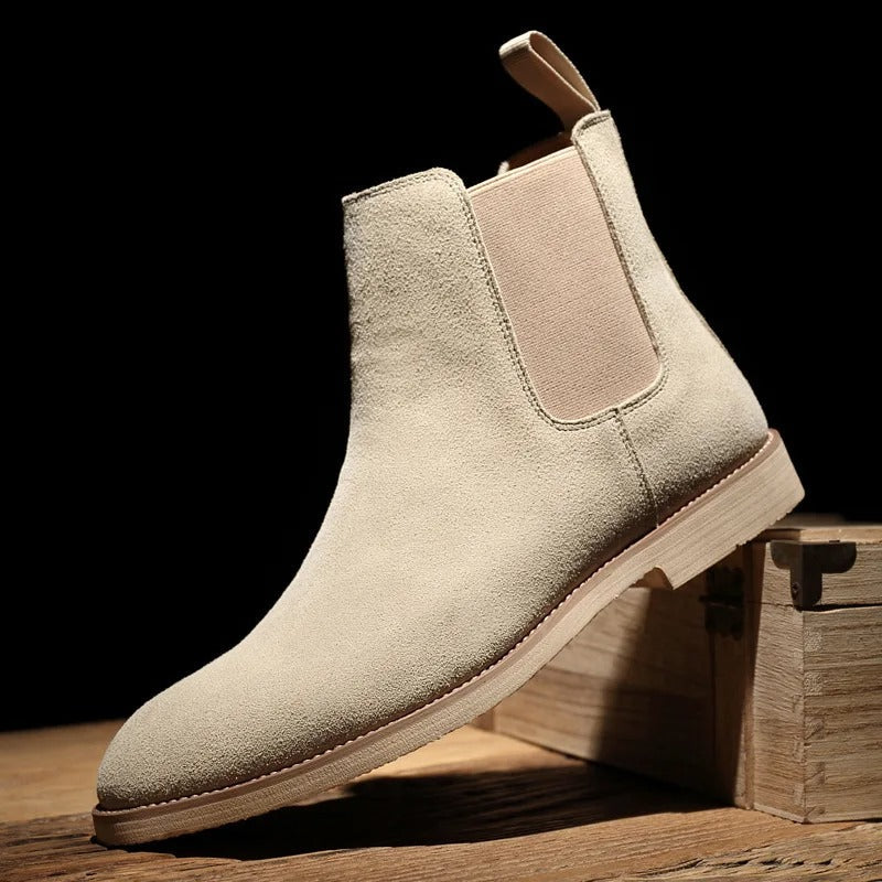Nikolaj | Herre Chelsea Ankle Boots I Elegant Suede Design