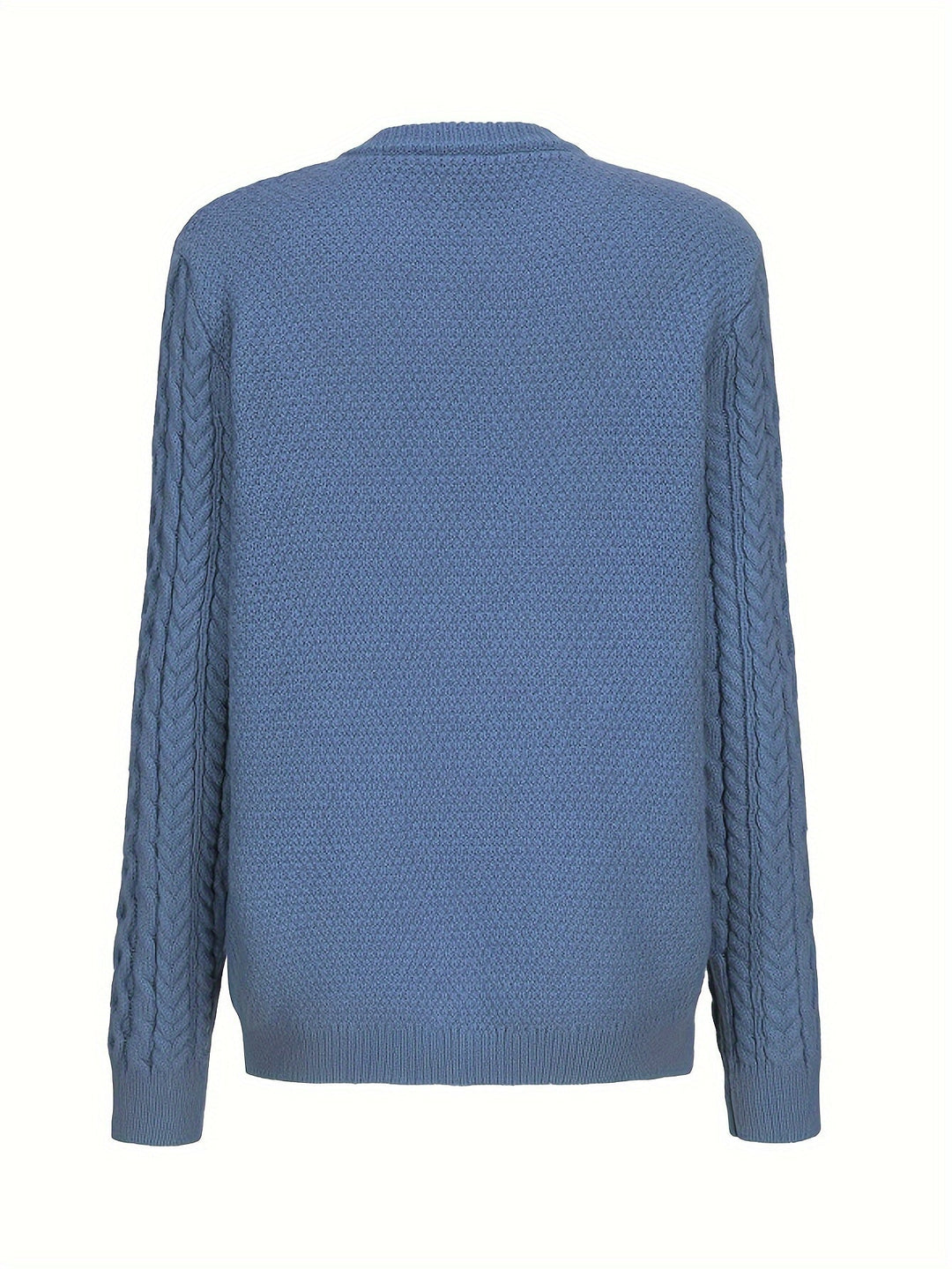 Katrine | Elegant Kabelstrikket Cardigan Med Knapper