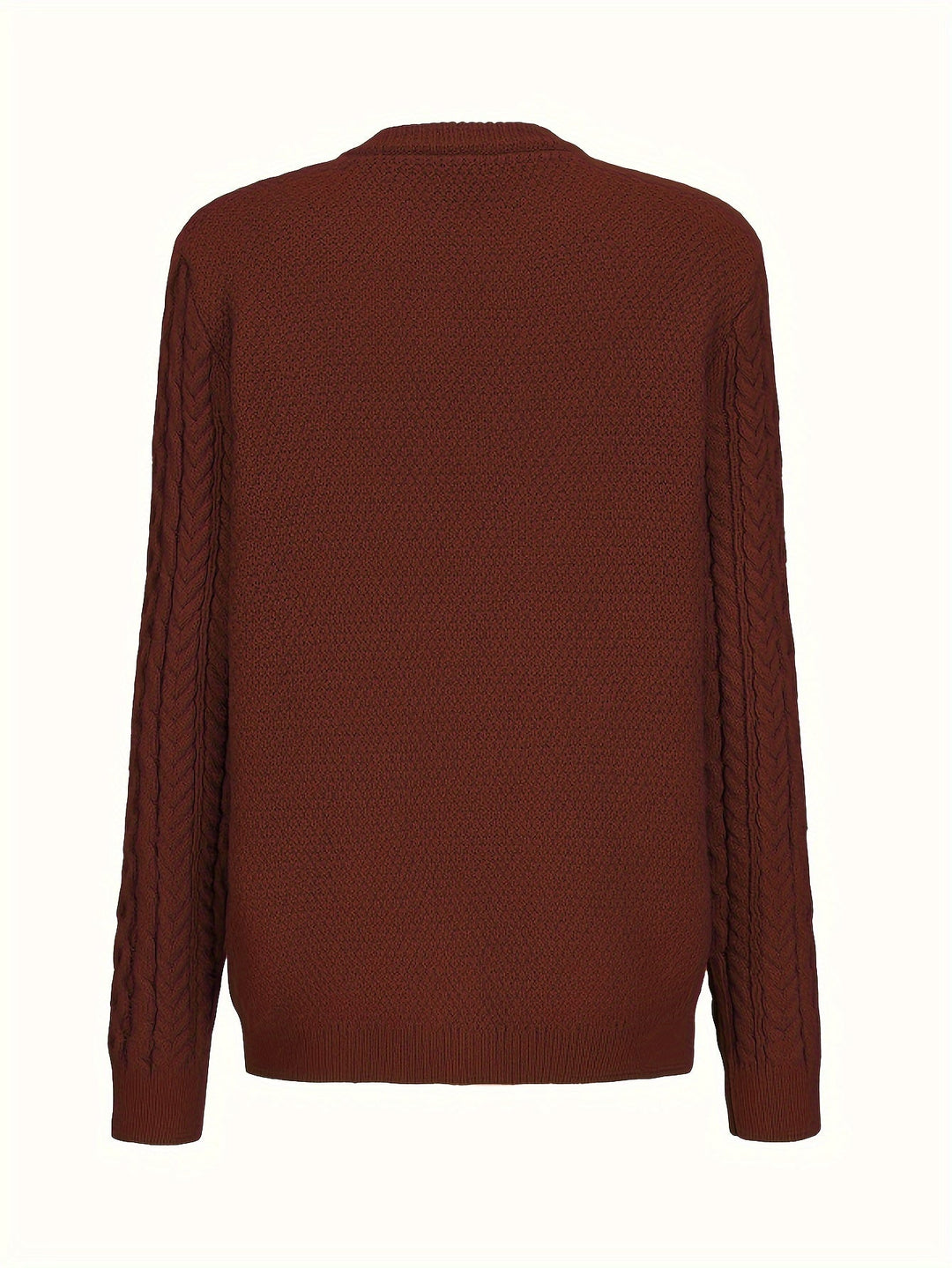 Katrine | Elegant Kabelstrikket Cardigan Med Knapper