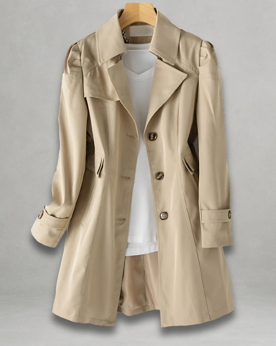 Thyra | Elegant Klassisk Trenchcoat