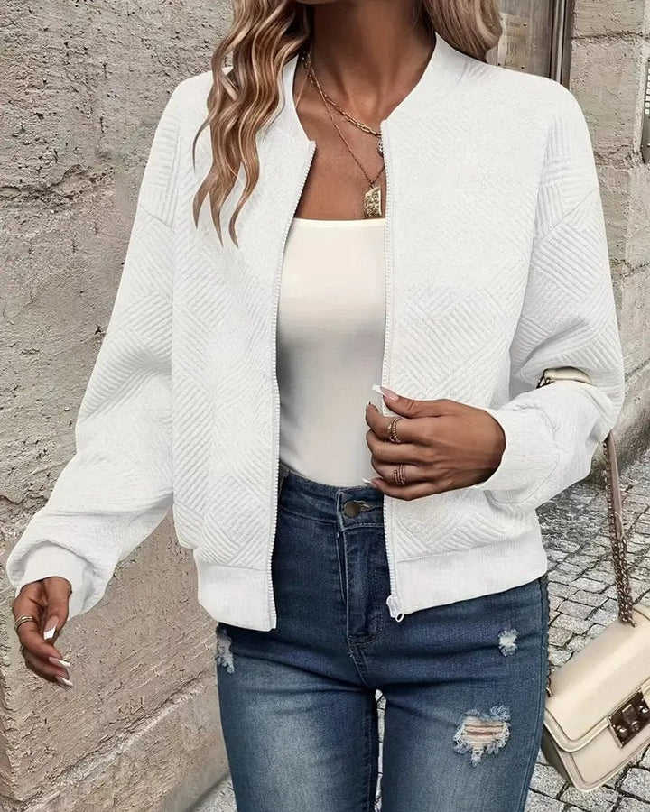 Nanna | Elegant Quiltet Jakke Med Klassisk Snit