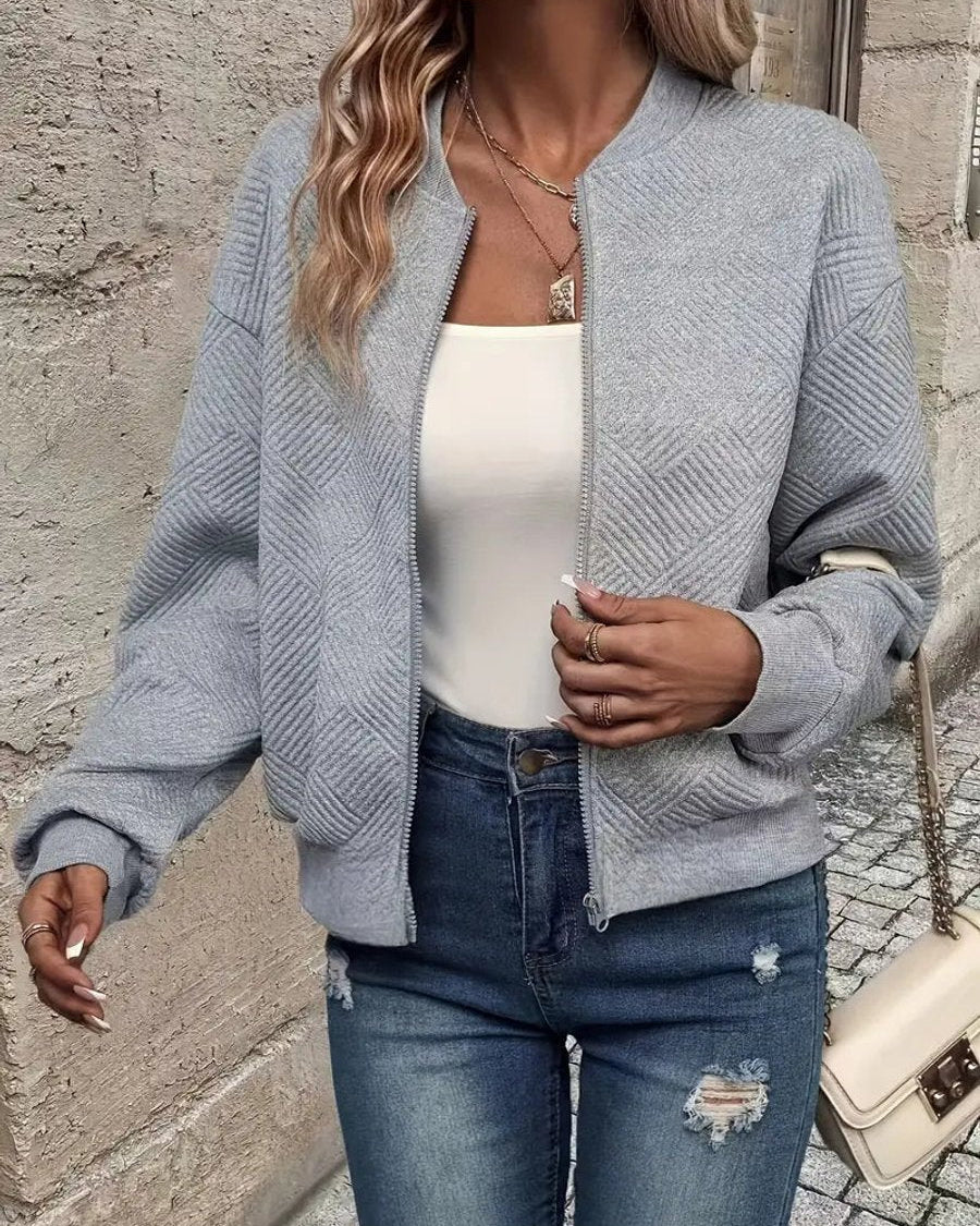 Nanna | Elegant Quiltet Jakke Med Klassisk Snit