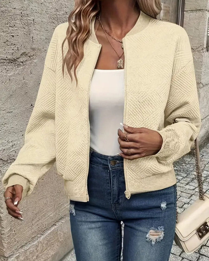 Nanna | Elegant Quiltet Jakke Med Klassisk Snit